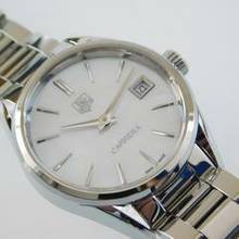 Thumbnail von TAG Heuer Carrera Lady 32 mm Stahl mit Stahlband und Perlmutt Zifferblatt </h1>
