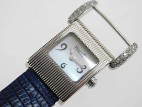 Thumbnail von Piaget Protocole Miss Protocole 18 Kt Weißgold Damenuhr mit original Brillantbesatz wie Neu </h1>