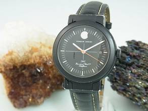 Thumbnail von IWC Porsche Design Kompass Porsche Design Automatik Mondphase 3551 Herrenuhr Military Compass </h1>
