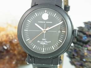 Thumbnail von IWC Porsche Design Kompass Porsche Design Automatik Mondphase 3551 Herrenuhr Military Compass </h1>