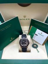 Thumbnail von Rolex Yacht-Master Rose 40 Oysterflex Black Dial Top Condition Full Set with Box & Papers 2016