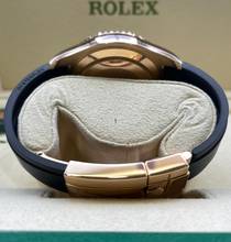 Thumbnail von Rolex Yacht-Master Rose 40 Oysterflex Black Dial Top Condition Full Set with Box & Papers 2016
