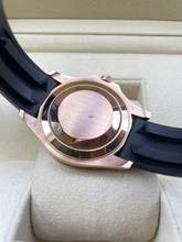 Thumbnail von Rolex Yacht-Master Rose 40 Oysterflex Black Dial Top Condition Full Set with Box & Papers 2016