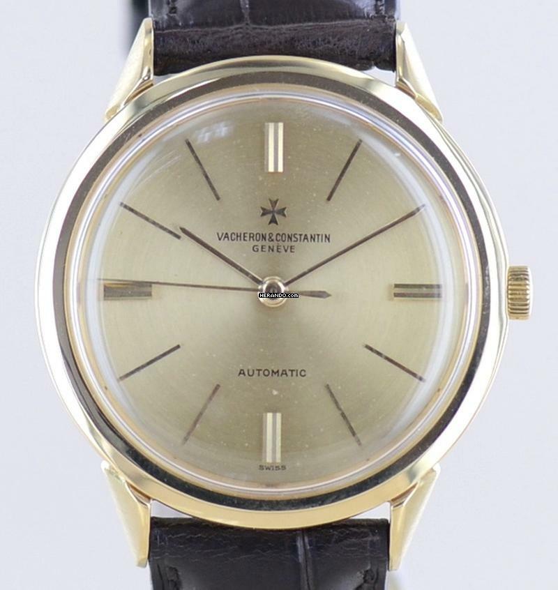  Vacheron Constantin Classic Vintage 18K Gold Automatic Calibre K1071 Dresswatch ruby Roller Collector 