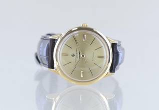 Thumbnail von Vacheron Constantin Classic Vintage 18K Gold Automatic Calibre K1071 Dresswatch ruby Roller Collector