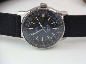 Thumbnail von Breitling Chronomat 41 9808 Chronomat Quartz 32768 Hz Cal. 352 Vintage Herrenuhr Ø 41mm </h1>