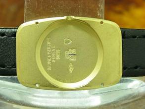 Thumbnail von Baume & Mercier 18kt 750 Gold Handaufzug Damenuhr / Kaliber Bm775 / Ref 38298 </h1>