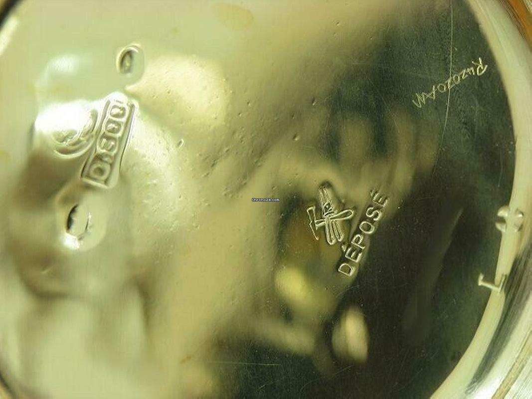 Thumbnail von Manufacture D' Horlogerie Lion 800 Silber Open Face Taschenuhr Schlüsselaufzug </h1>