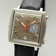 Thumbnail von Heuer Monaco Steve McQueen vintage Chronograph Ref.1533 Cal.15 </h1>
