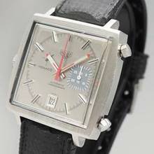 Thumbnail von Heuer Monaco Steve McQueen vintage Chronograph Ref.1533 Cal.15 </h1>