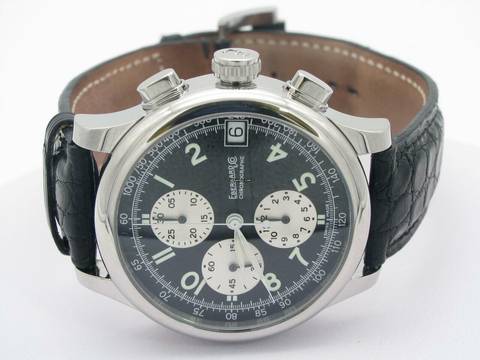  Eberhard & Co. Travesetolo Chronograph / Edelstahl / Ref 31051 </h1> 