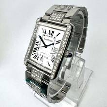 Thumbnail von Cartier Tank Solo 3800 Automatic 31mm Steel 3.48TCW DIAMOND Watch </h1>