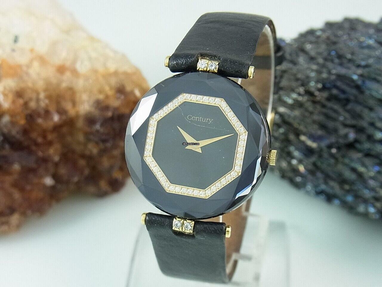  Century Elegante Luxus Damenuhr 18k / 750 Gold 72 X Brillanten Uvp 6995 € </h1> 