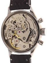 Thumbnail von Aristo Gents manual wind Wristwatch Chronograph 17 Jewels Incabloc France </h1>