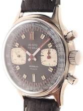 Thumbnail von Aristo Gents manual wind Wristwatch Chronograph 17 Jewels Incabloc France </h1>
