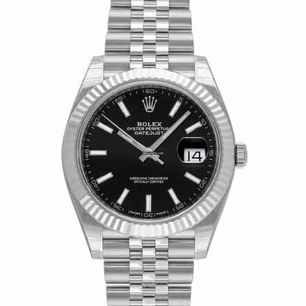  Rolex Datejust 41 126334 - Datejust 41 Black Steel/18k white gold Jubilee 41mm </h1> 