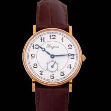 Thumbnail von Longines Présence Heritage L47678732 - Présence Automatic Silver Dial 18kt Rose Gold Men's Watch </h1>