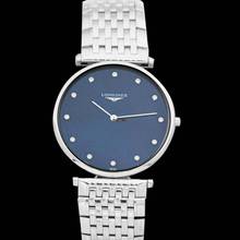 Thumbnail von Longines La Grande Classique L47554976 - La Grande Classique Quartz Blue Dial Stainless Steel Unisex Watch </h1>