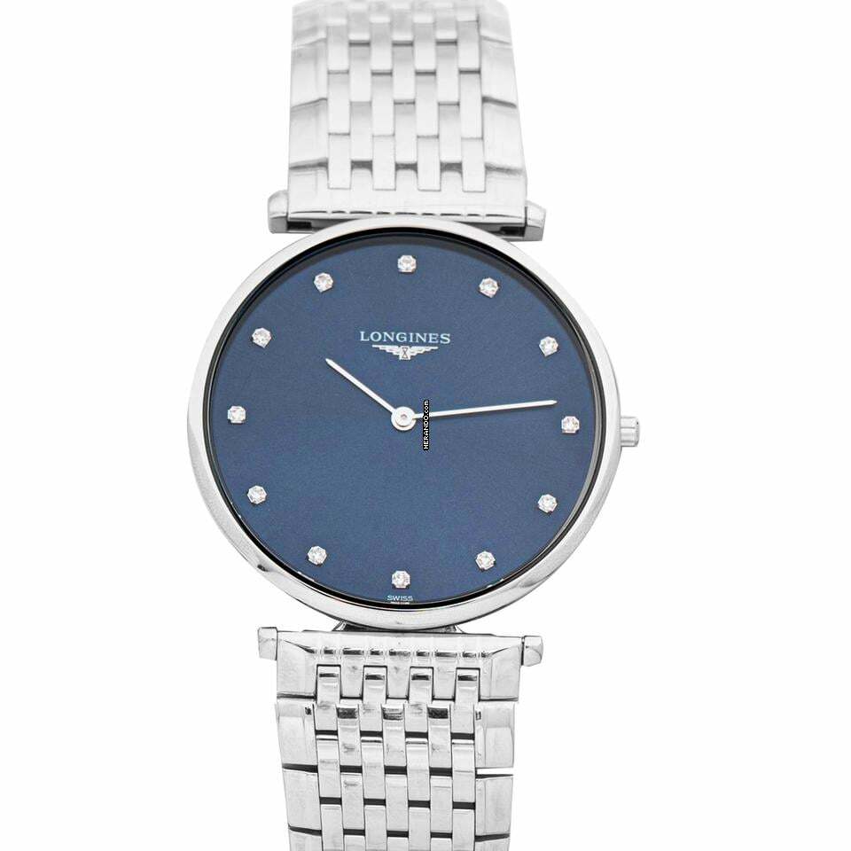 Longines La Grande Classique L47554976 - La Grande Classique Quartz Blue Dial Stainless Steel Unisex Watch </h1>