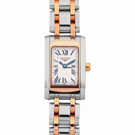  Longines DolceVita L51585717 - Dolce Vita Quartz Silver Dial 18kt Rose Gold Ladies Watch </h1> 