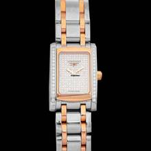Thumbnail von Longines DolceVita L51555007 - Dolce Vita Quartz Diamond Dial 18kt Rose Gold Ladies Watch </h1>