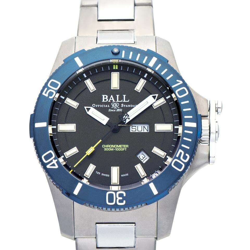 Ball Engineer Hydrocarbon DM2276A-S1CJ-BK - Engineer Hydrocarbon Automatic Black Dial Titanium Men's Watch </h1>