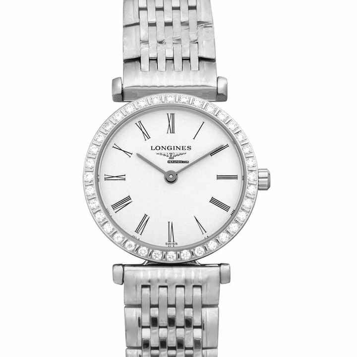  Longines La Grande Classique L43410116 - La Grande Classique Quartz White Dial Stainless Steel Ladies Watch </h1> 