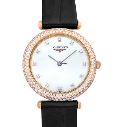  Longines Conquest Classic L43069870 - Conquest Classic Quartz Mother of pearl Dial 18kt Rose Gold Ladies Watch </h1> 