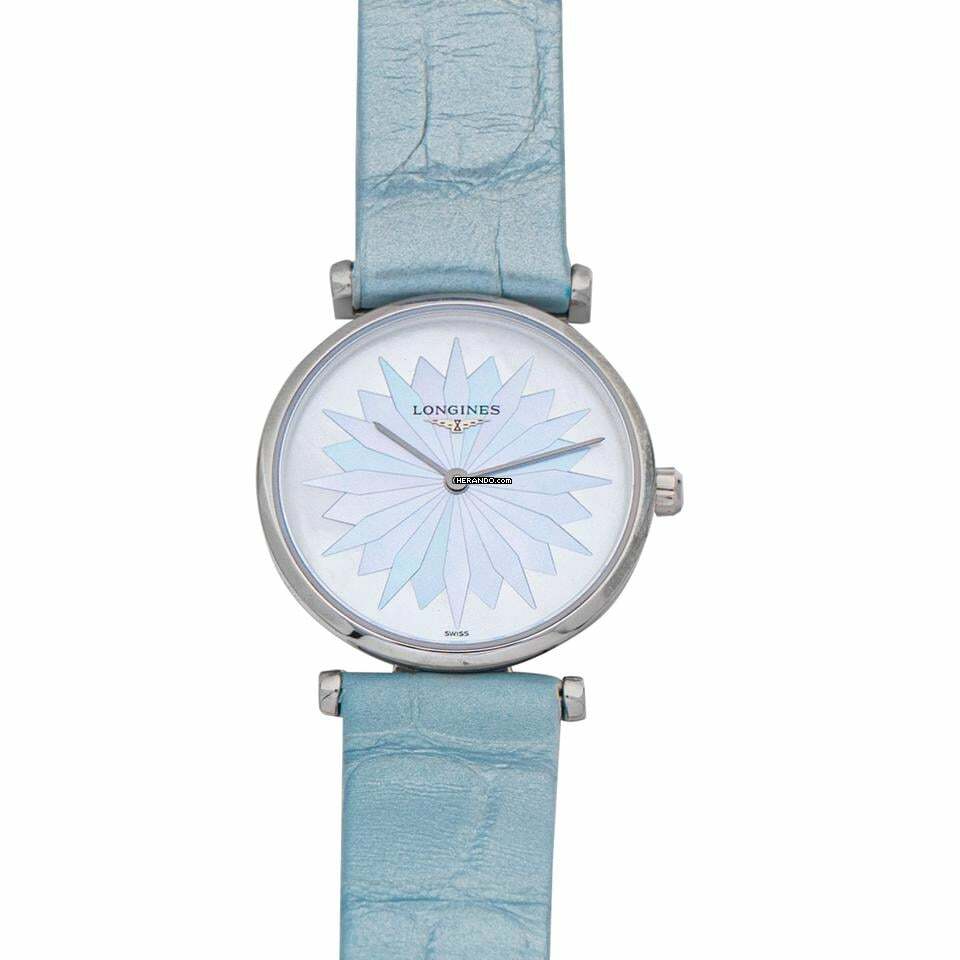 Longines La Grande Classique L42094032 - La Grande Quartz Mother of pearl Dial Stainless Steel Ladies Watch </h1>