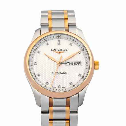 Longines Master Collection L27555977 - Master Collection Automatic Silver Dial 18kt Rose Gold Men's Watch </h1> 