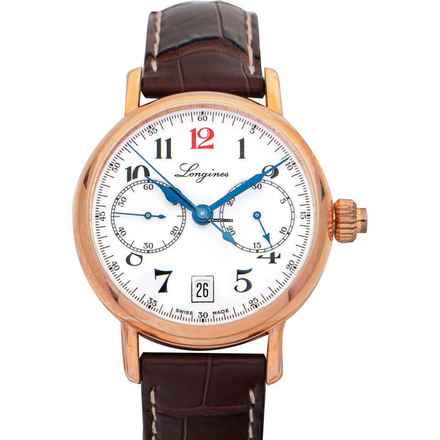  Longines Heritage L27758233 - Longines Heritage Automatic White Dial 18kt Rose Gold Men's Watch </h1> 