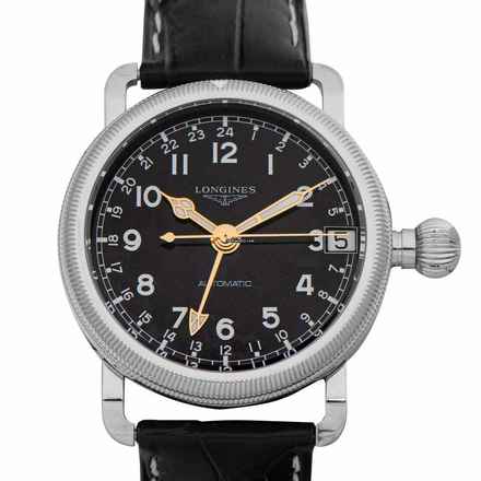  Longines Avigation L27784530 - Longines Heritage Automatic Black Dial Stainless Steel Men's Watch </h1> 