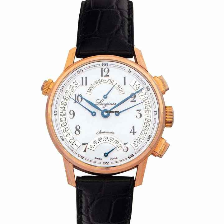  Longines Flagship Heritage L47978232 - Longines Heritage Automatic White Dial 18kt Rose Gold Men's Watch </h1> 