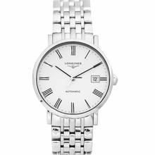 Thumbnail von Longines Elegant L48104116 - Elegant Automatic White Dial Stainless Steel Men's Watch </h1>