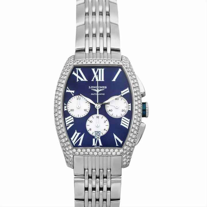  Longines Evidenza L26430916 - Longines evidenza Automatic Blue Dial Stainless Steel Ladies Watch </h1> 