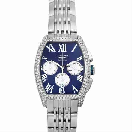  Longines Evidenza L26430916 - Longines evidenza Automatic Blue Dial Stainless Steel Ladies Watch </h1> 