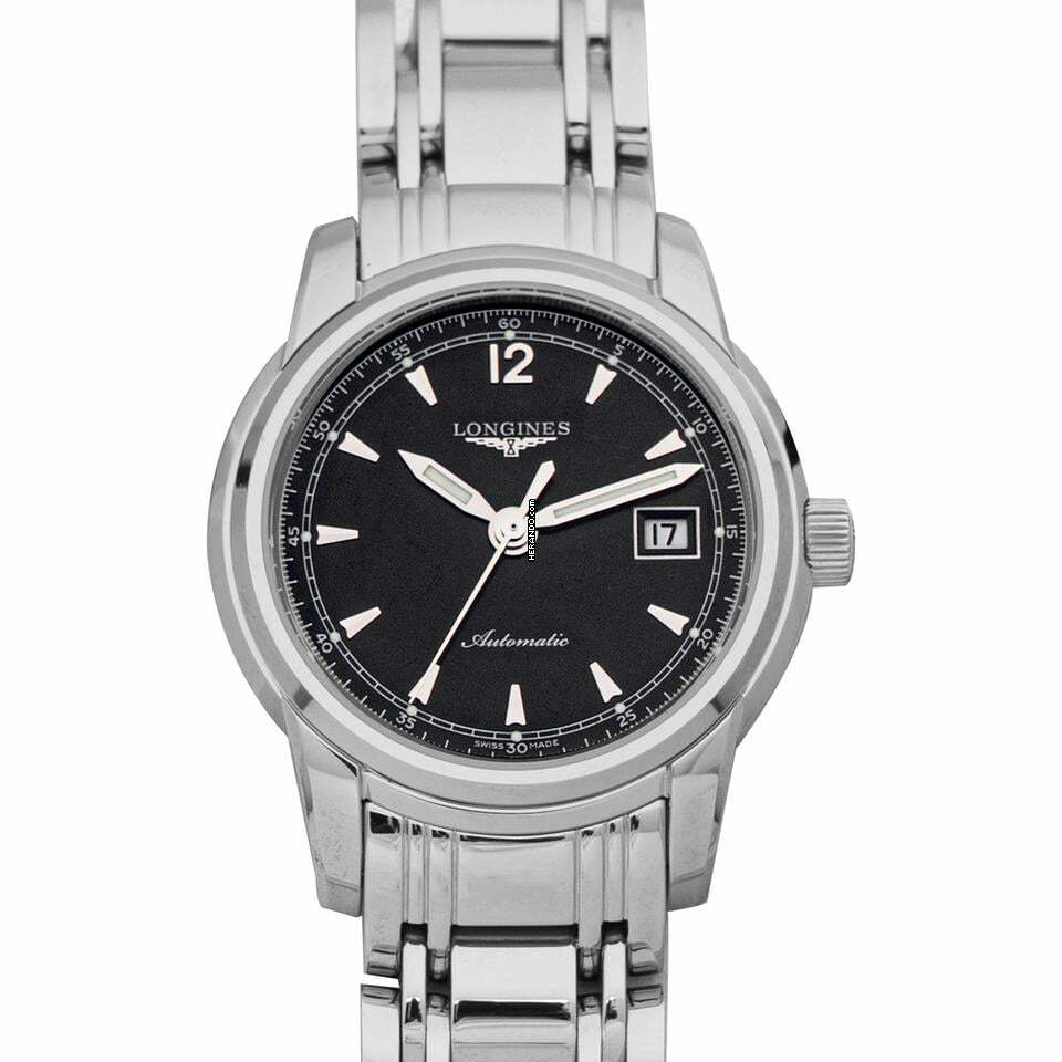Longines Saint-Imier L25634596 - Saint-Imier Automatic Black Dial Stainless Steel Ladies Watch </h1>