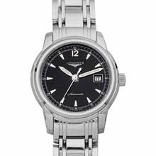 Thumbnail von Longines Saint-Imier L25634596 - Saint-Imier Automatic Black Dial Stainless Steel Ladies Watch </h1>