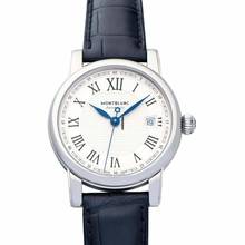 Thumbnail von Montblanc Star 107114 - Star Automatic Silver Dial Stainless Steel Men's Watch </h1>