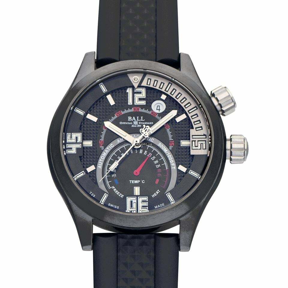 Ball Engineer Master II Diver DT1020A-PAJ-BKC - Engineer Master II Automatic Black Dial Titanium Men's Watch </h1>