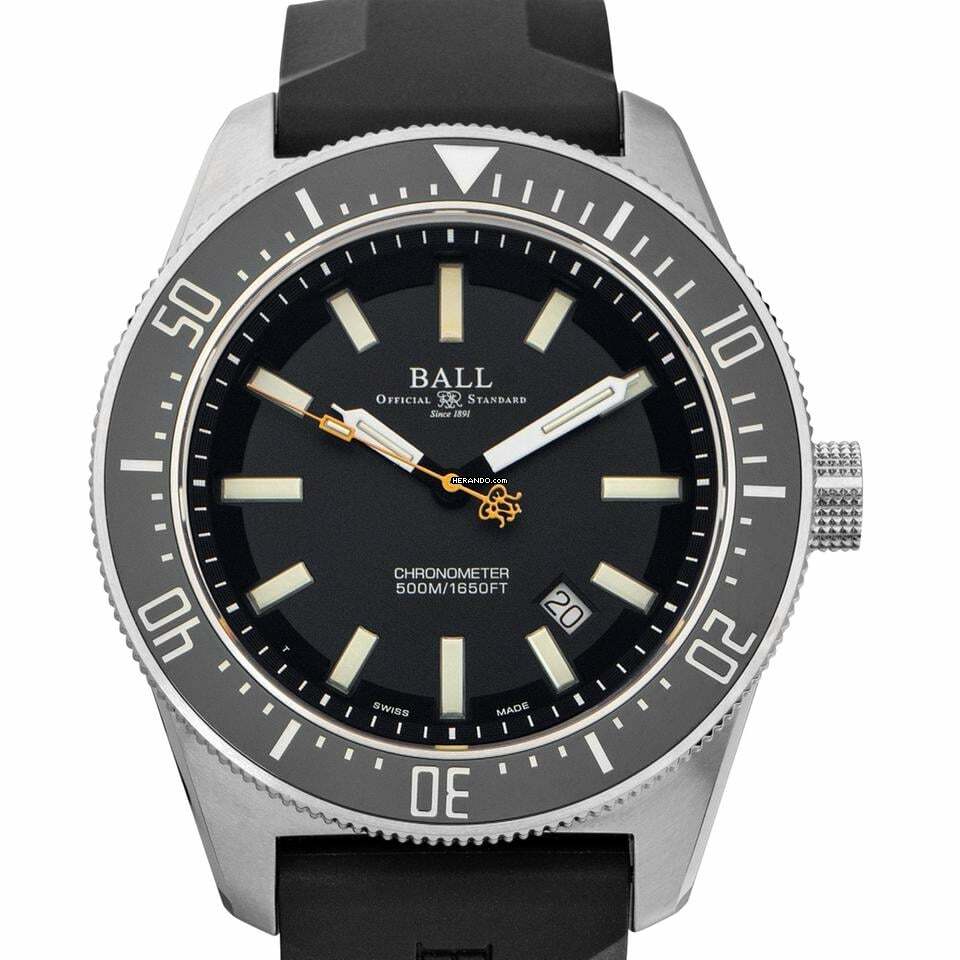 Ball Engineer Master II DM3108A-PC-BK - Engineer Master II Automatic Black Dial Stainless Steel Men's Watch </h1>