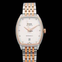 Thumbnail von Mido Baroncelli III M041.307.22.016.00 - Baroncelli III Automatic White Dial Stainless Steel Ladies Watch </h1>