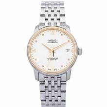Thumbnail von Mido Baroncelli III M027.208.41.266.00 - Baroncelli III Automatic Beige Dial Stainless Steel Ladies Watch </h1>