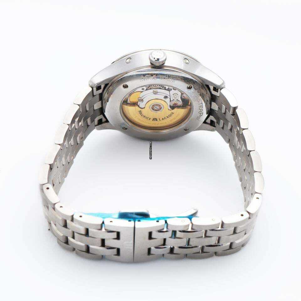 Thumbnail von Maurice Lacroix Masterpiece Phases de Lune MP6607-SS002-111 - Masterpiece Automatic Silver Dial Stainless Steel Men's Watch </h1>