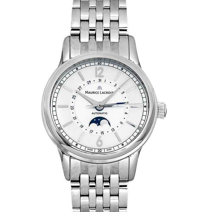  Maurice Lacroix Les Classiques LC6168-SS002-120 - Les Classiques Automatic Silver-tone Dial Stainless Steel Men's Watch </h1> 