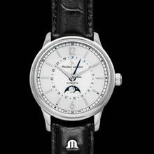 Thumbnail von Maurice Lacroix Les Classiques LC6168-SS001-120 - Les Classiques Automatic Silver Dial Stainless Steel Men's Watch </h1>