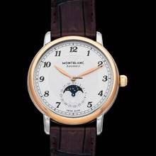 Thumbnail von Montblanc Star 117580 - Star Automatic Silver Dial Stainless Steel Men's Watch </h1>