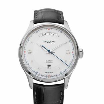  Montblanc 119947 - Montblanc Heritage Automatic Silver Dial Stainless Steel Unisex Watch </h1> 