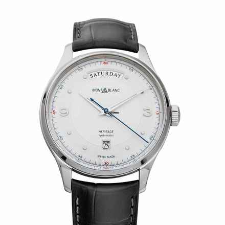  Montblanc 119947 - Montblanc Heritage Automatic Silver Dial Stainless Steel Unisex Watch </h1> 