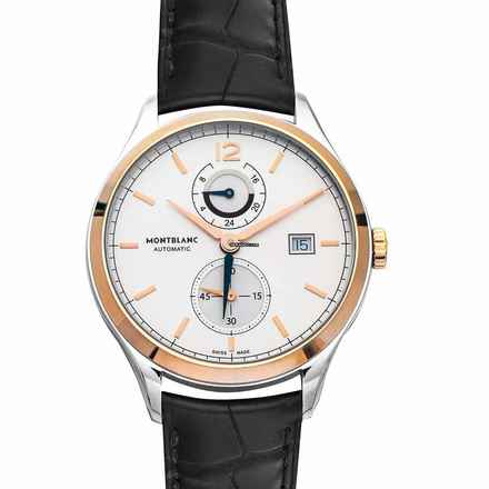  Montblanc Heritage Chronométrie 112541 - Heritage Chronometrie Automatic Silver Dial Stainless Steel Men's Watch </h1> 